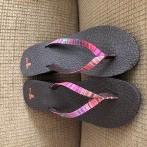 Sanuk Wedge Flip Flops